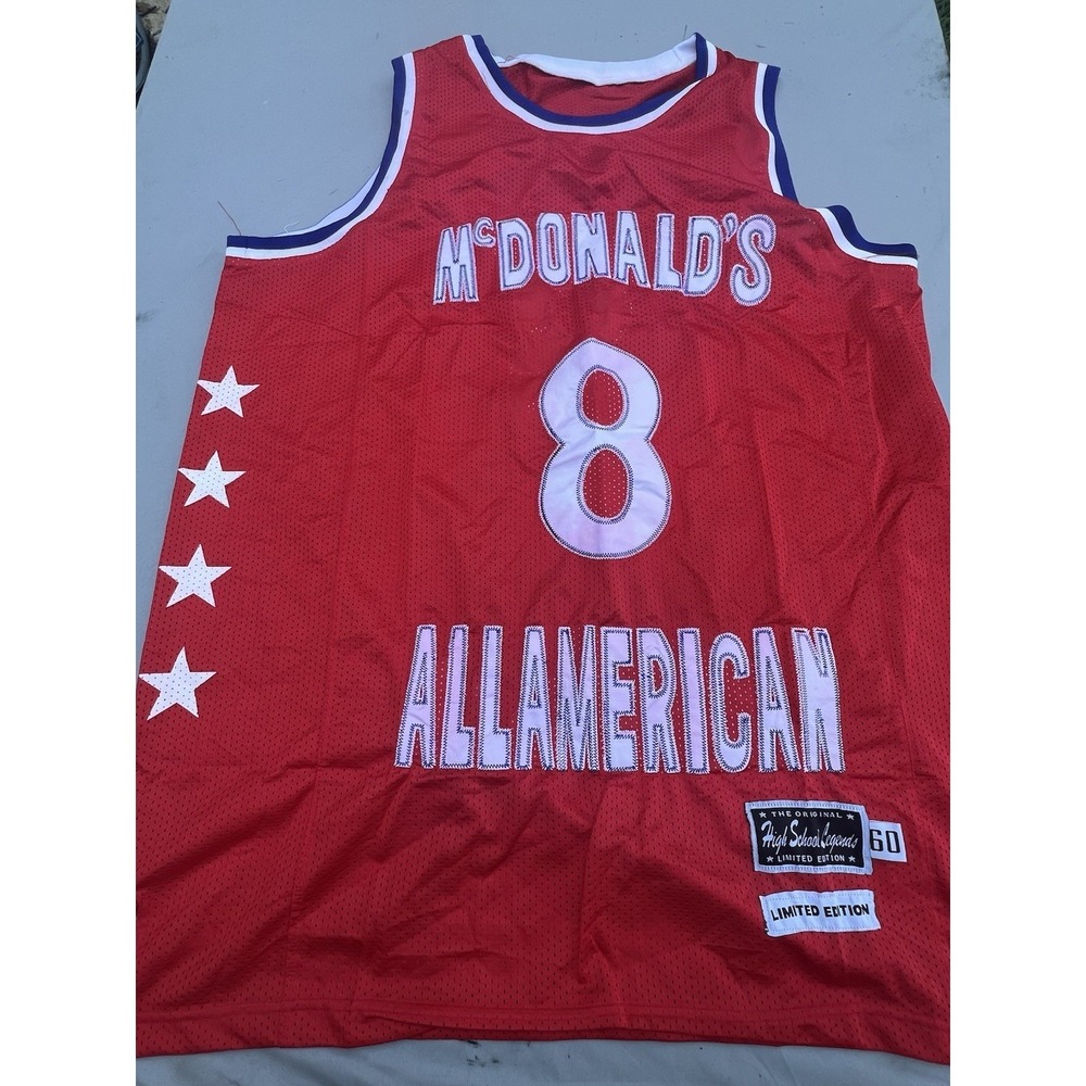 High School Legends Limited Edition Mcdonalds All American Jersey #8 Kobe 60
